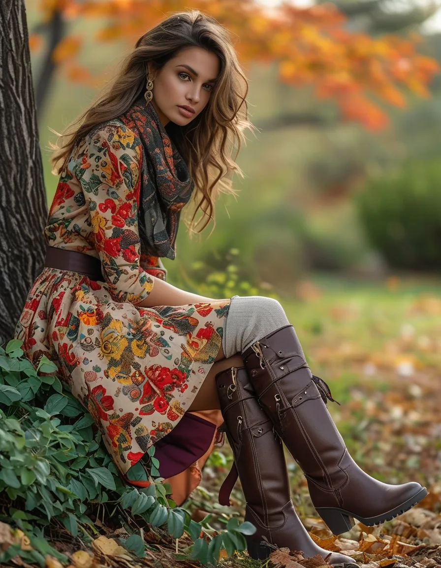Skirts and Boots: The Pairing Formula That Works From Summer Into Fall