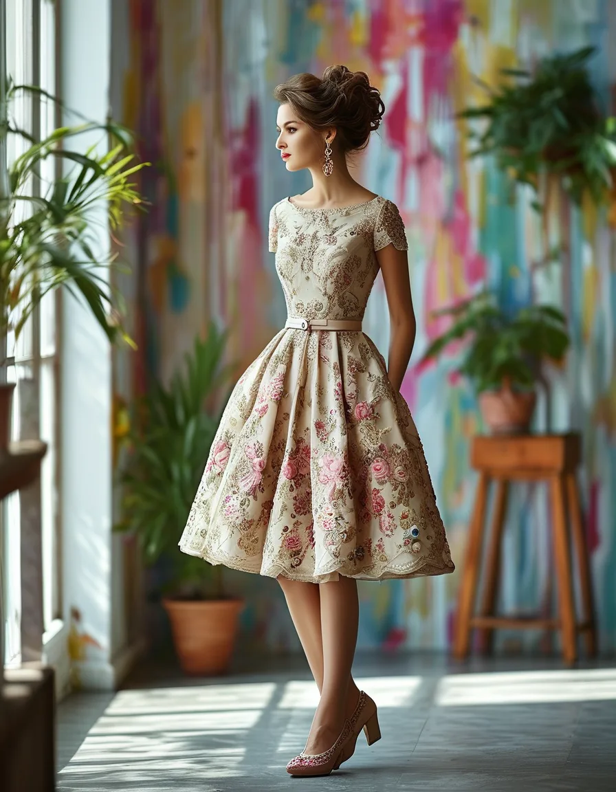 The Skirt and Shoe Proportion Rule (Where the Hem Stops Matters Most)